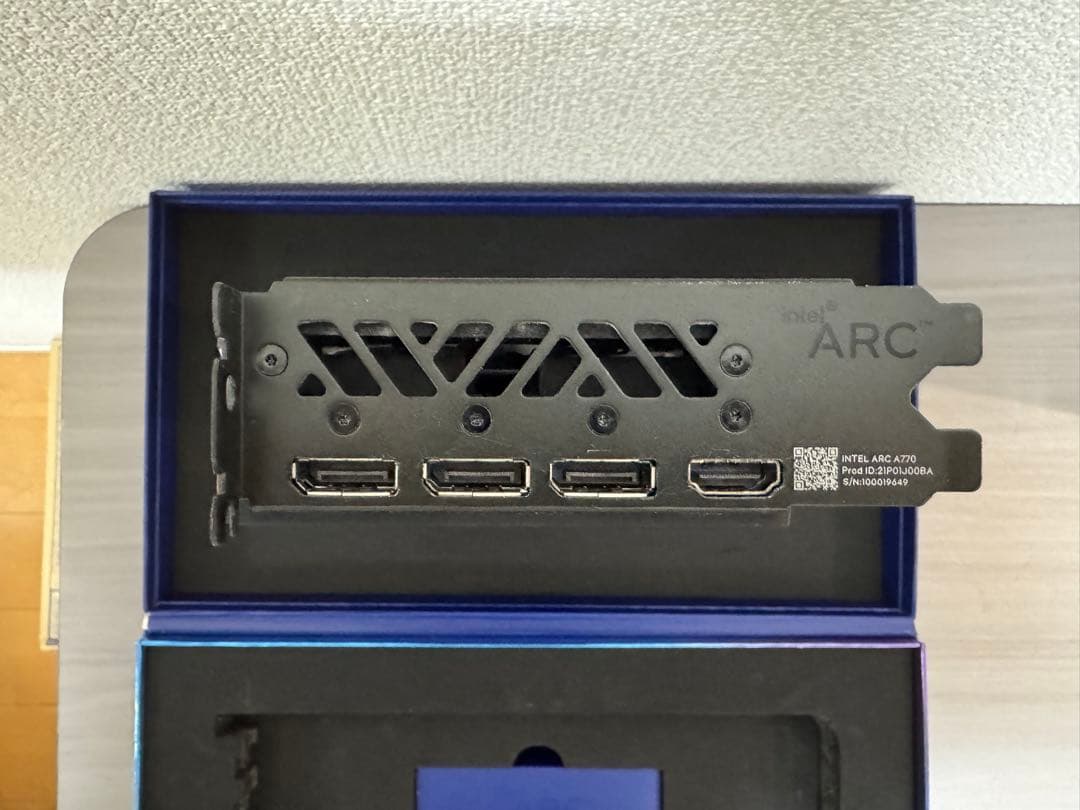 グラフィックボード・グラボ・ビデオカード Intel ARC A770 Limited Edition 16GB