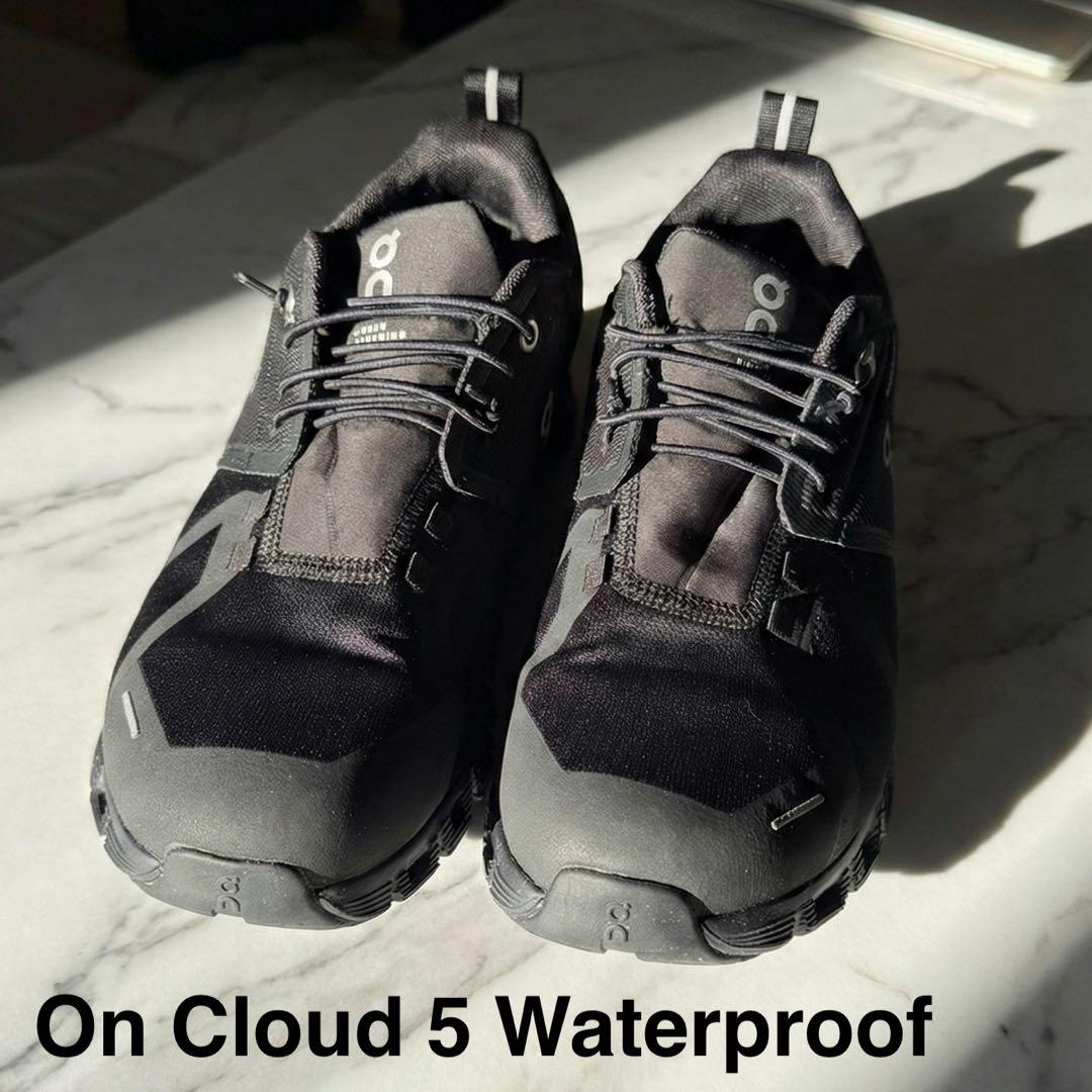 【超美品】On Cloud 5 Waterproofクラウド５ウォータープルーフ