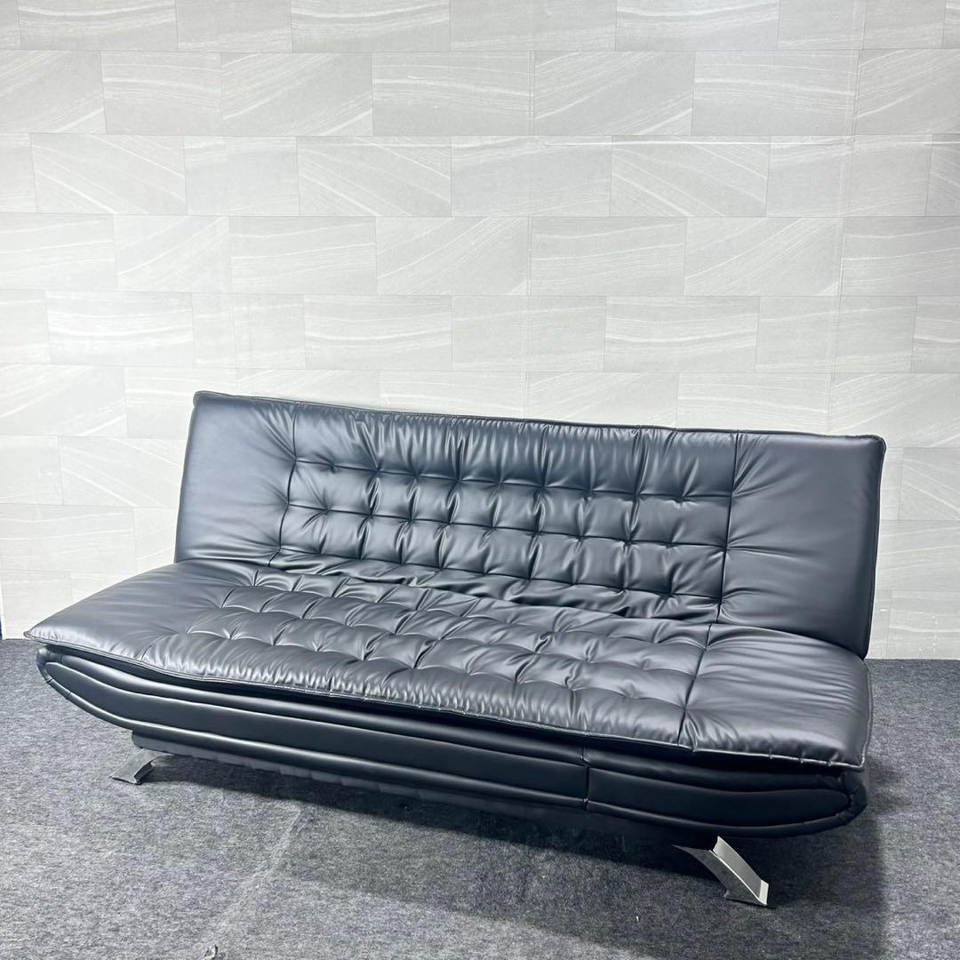 NITORI ソファベッド 3人掛け ロック Nシールド 家具 d5159