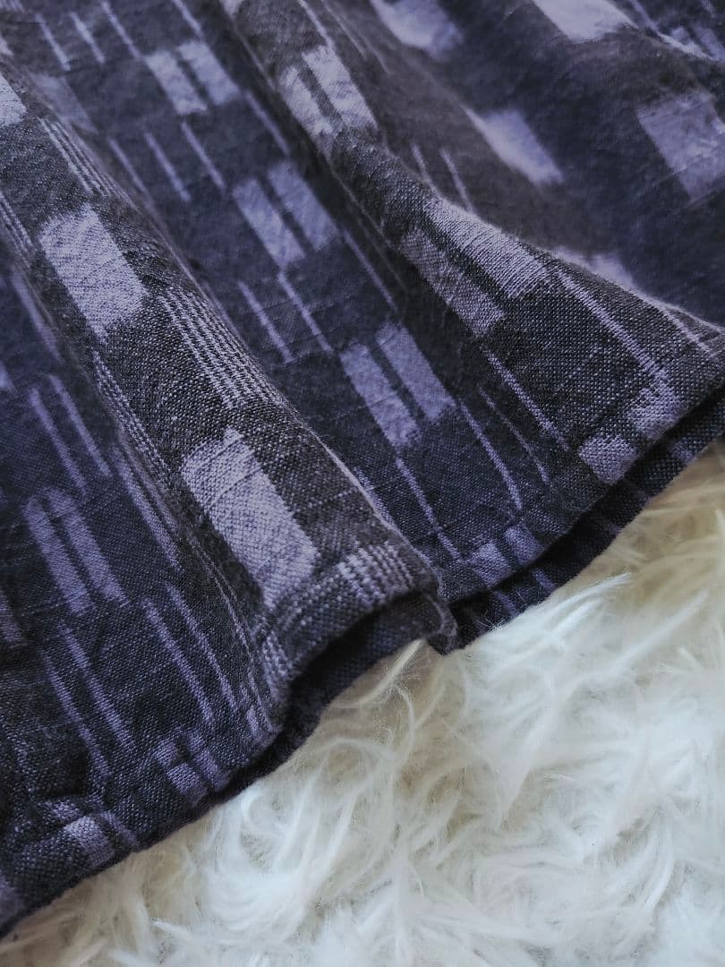 【新品】儀右衛門　ギエモン　久留米絣 かすり　ブラウス　チュニック