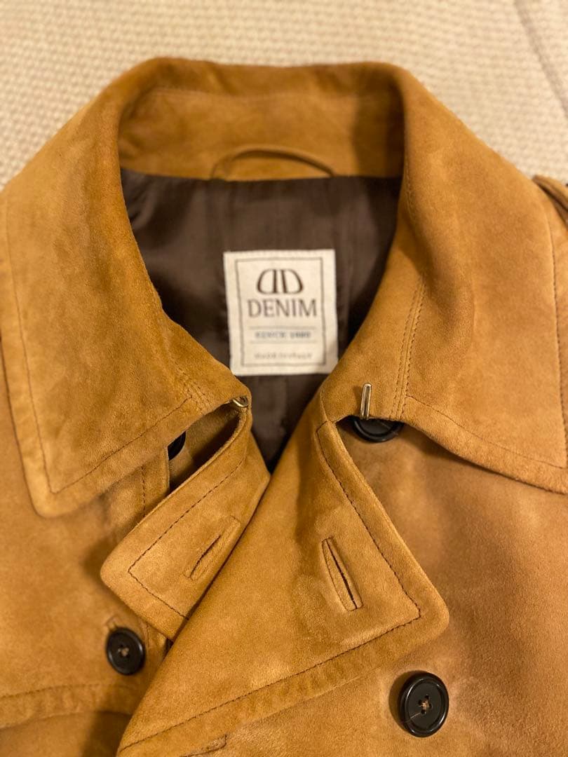 DENIM×TOMORROWLAND スエードトレンチ サイズ46