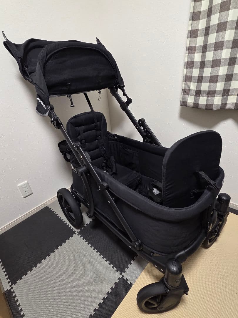 Pompolarr　ポンポラーワゴン　2人乗りベビーカー　ポンポラーNワゴン