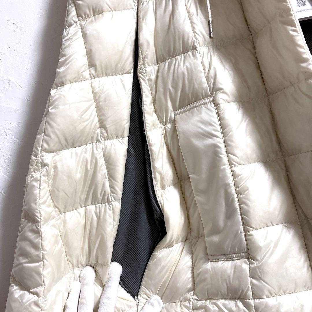 【新品タグ付き】TAION EXTRA ロングダウンケープ　ポンチョ　電熱