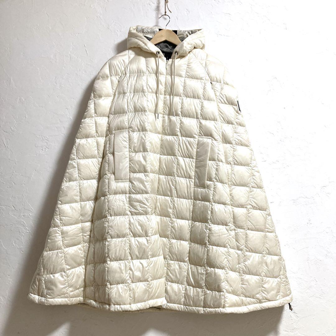 【新品タグ付き】TAION EXTRA ロングダウンケープ　ポンチョ　電熱