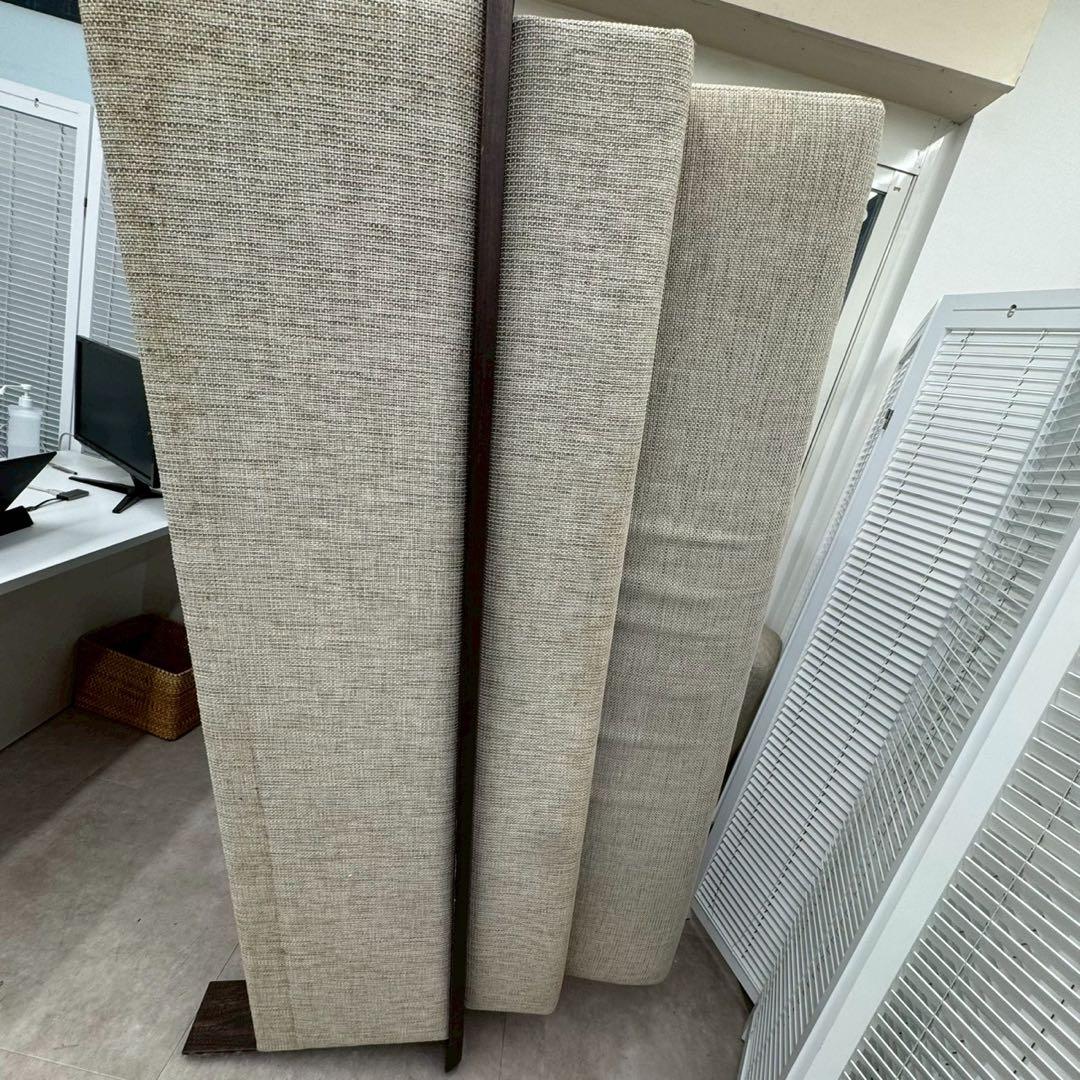 カリモク ディレトーレ 3人掛けソファ オットマン付