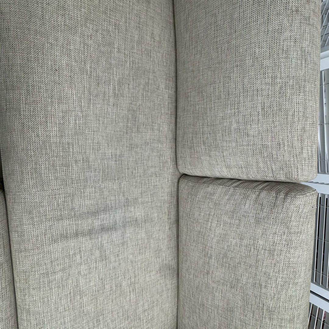 カリモク ディレトーレ 3人掛けソファ オットマン付