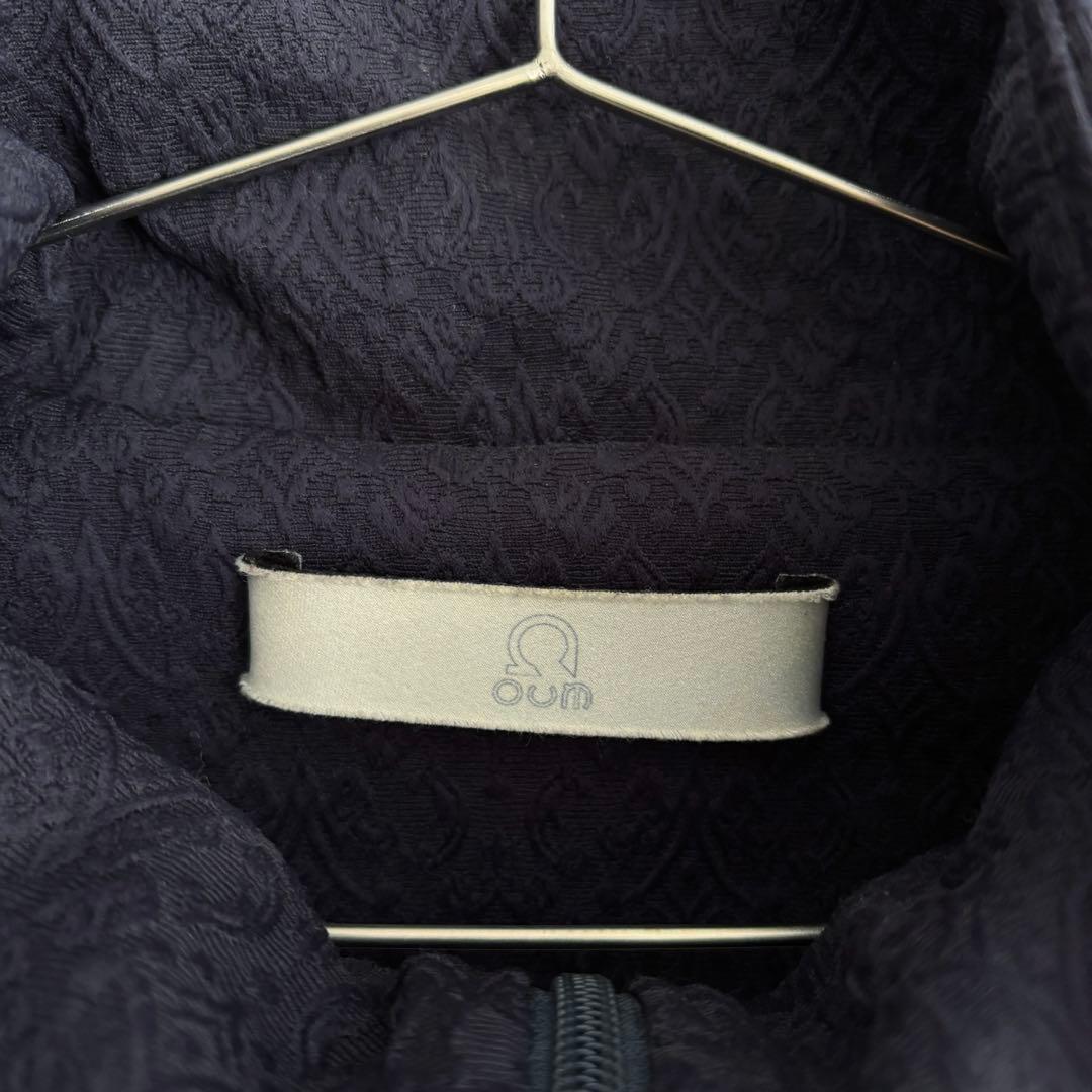 oum tokyo Ω オーム 19AW ジャージトップ 紺 バルムング