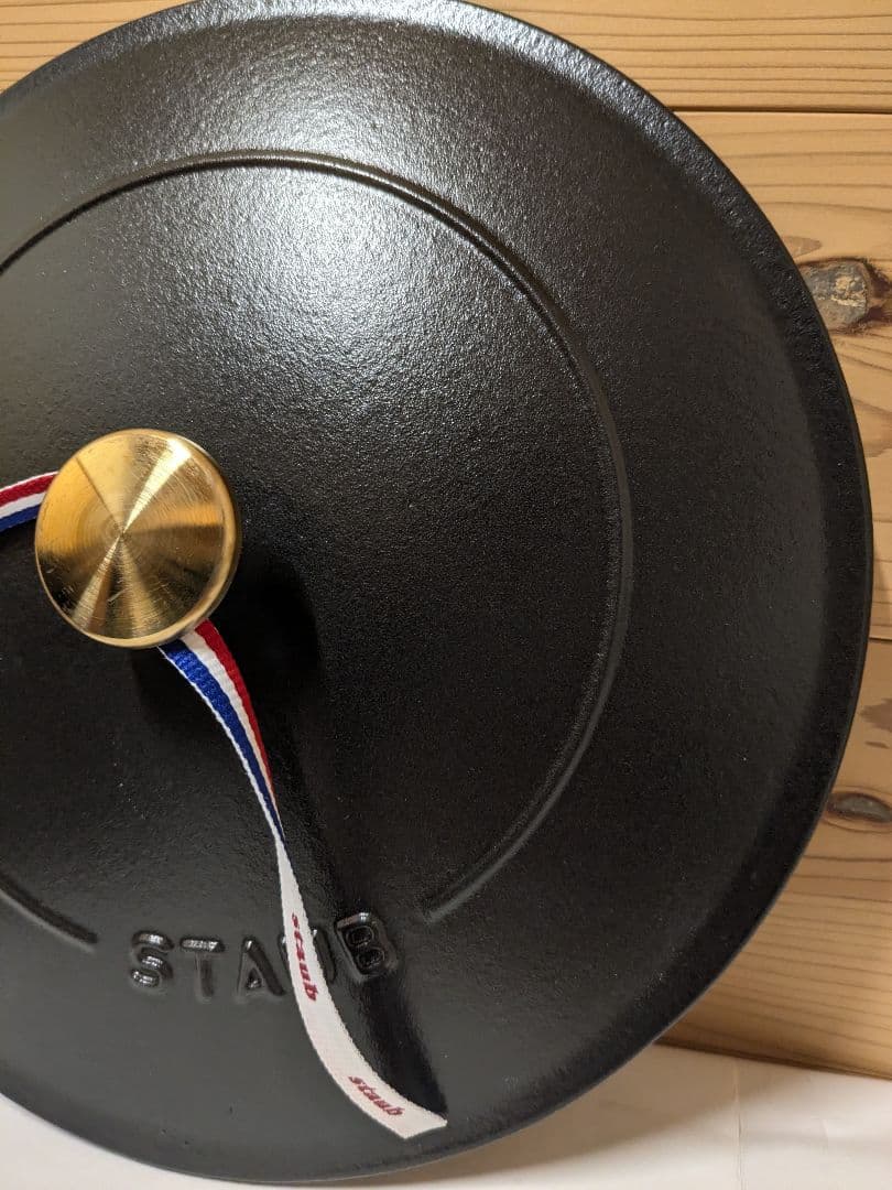 【未使用】ストウブ Staub ブレイザー ソテーパン ブラック 24cm