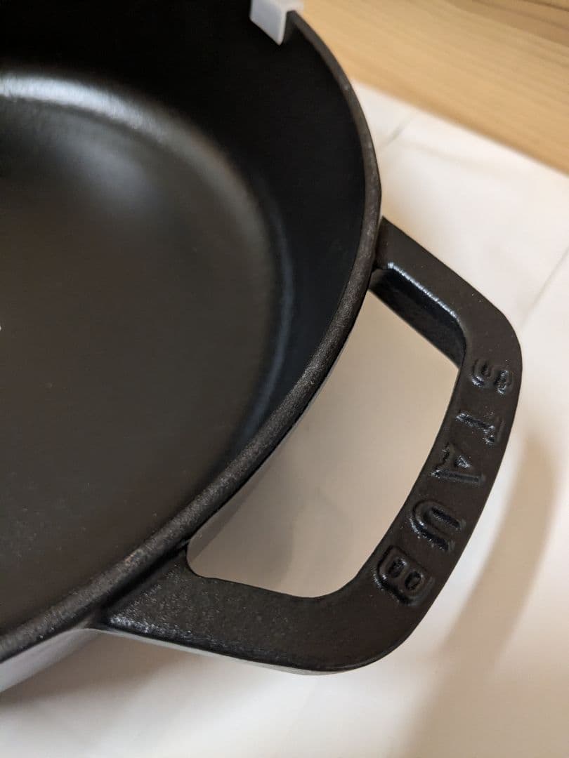 【未使用】ストウブ Staub ブレイザー ソテーパン ブラック 24cm