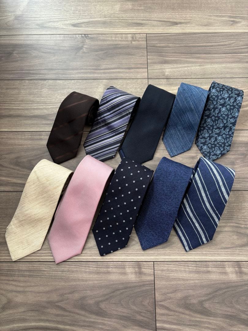 ネクタイ10本セット　鎌倉シャツ5本　ユナイテッドアローズ　マッキントッシュ等