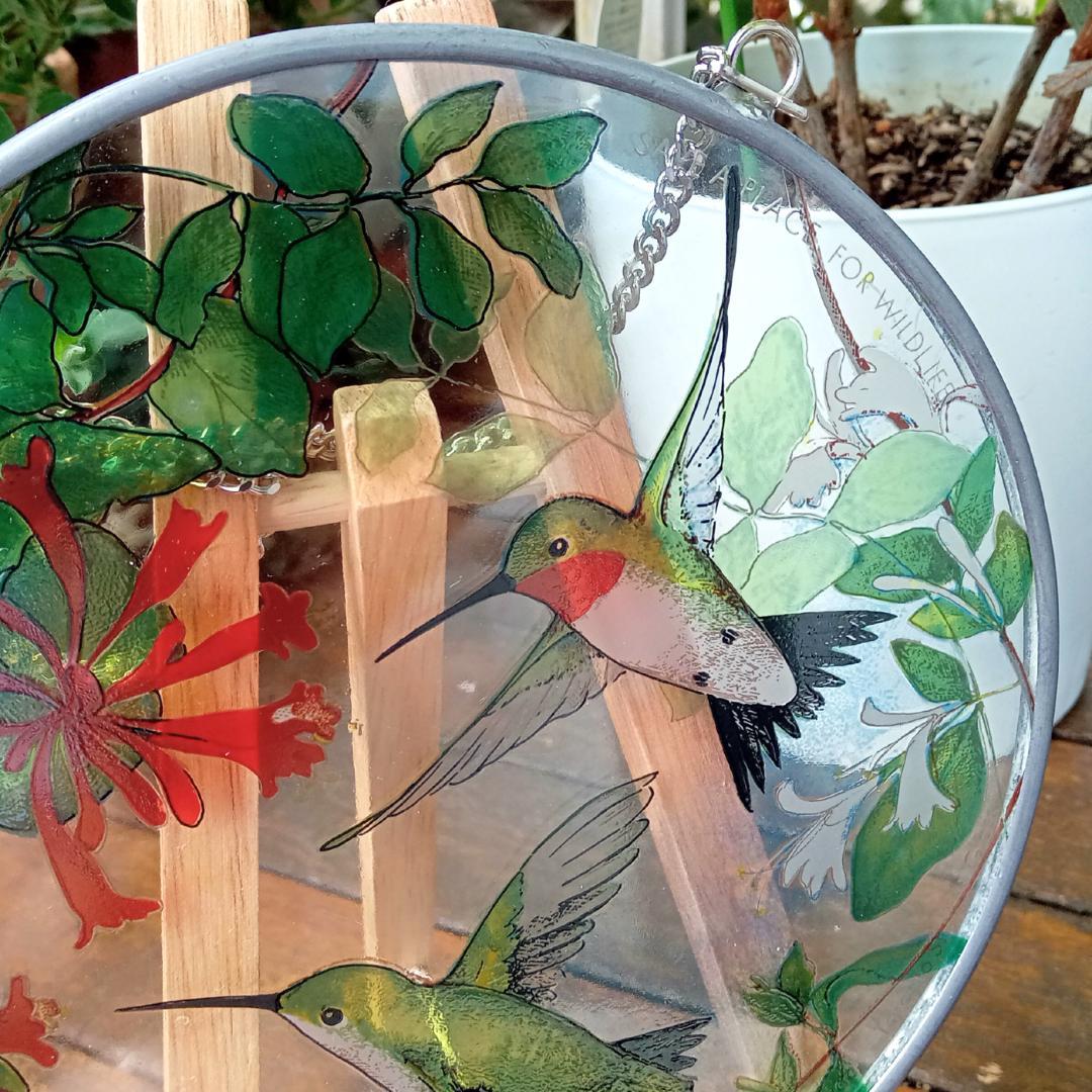 トロント・ステンドグラス Hummingbird ハミングバード ハチドリ