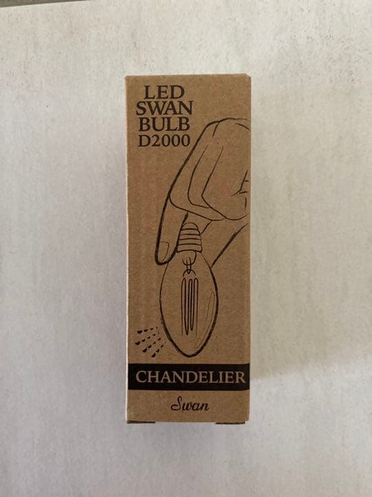 LEDシャンデリア球　電球色　10個セット