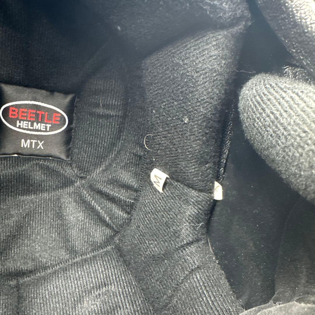 BEETLE ジェットヘルメット ブラック/ゴールド