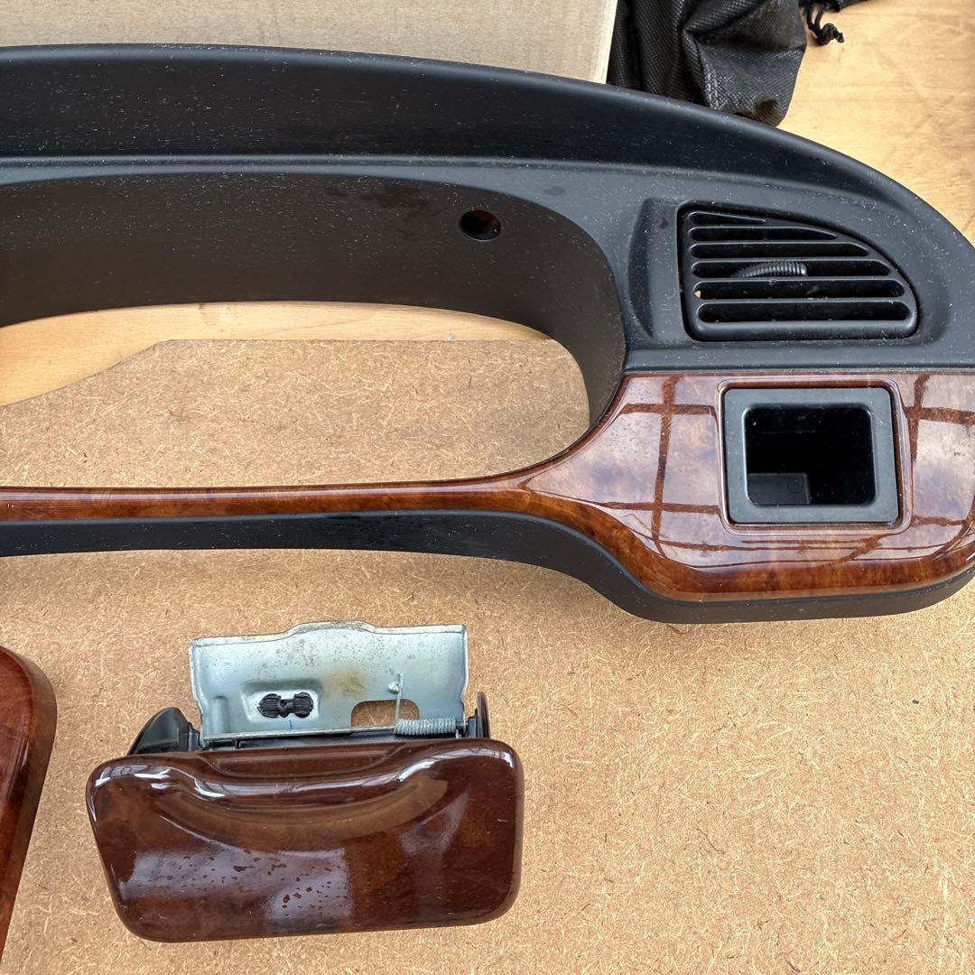 ダイハツミラジーノ L700S メーターパネル 木目調　3点セット