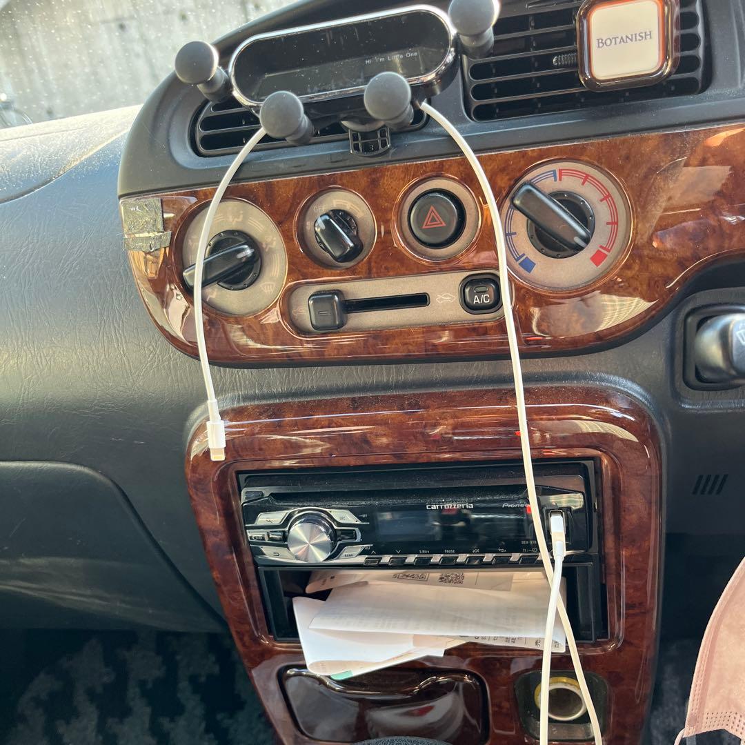 ダイハツミラジーノ L700S メーターパネル 木目調　3点セット