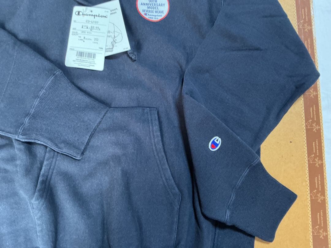 Champion チャンピオン リバースウィーブ 90TH スエットパーカー M
