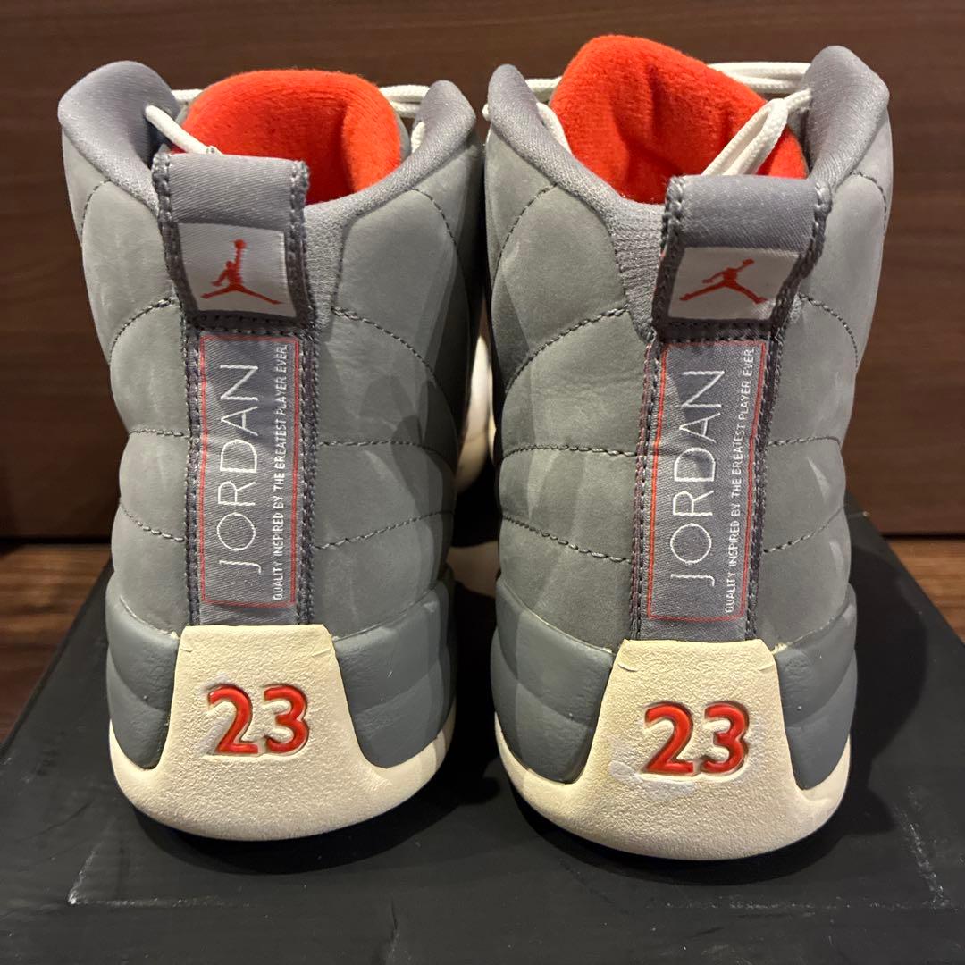 銀*根様 ナイキ エアジョーダン 12 レトロ クールグレー