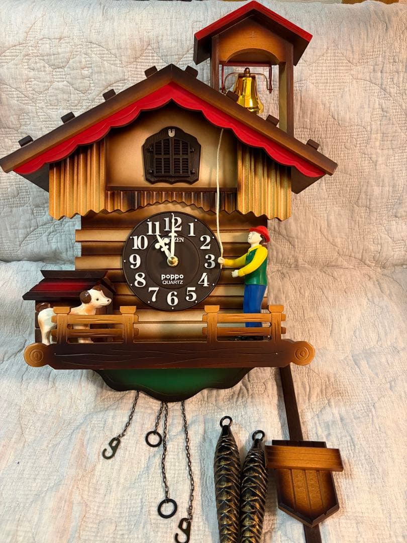 シチズン　鳩時計　メルヘンハウス　クオーツポッポ鳩時計　POPPO