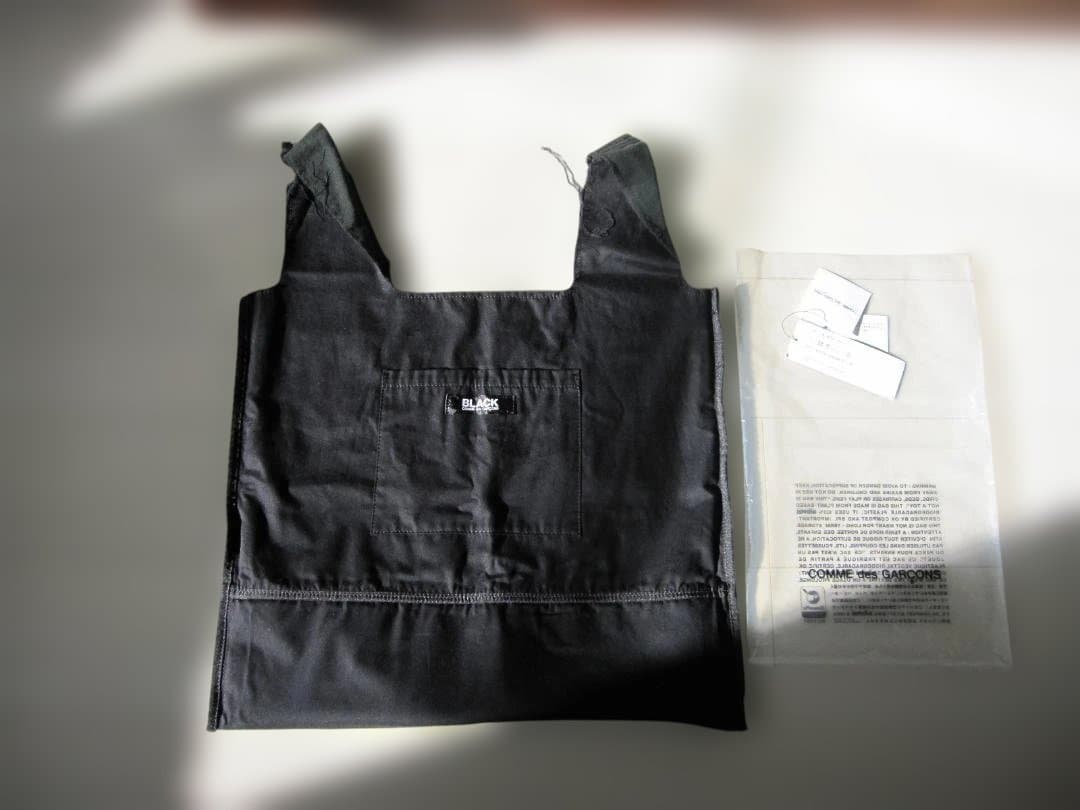 BLACK COMME des GARCONS　リメークトートバッグ　黒