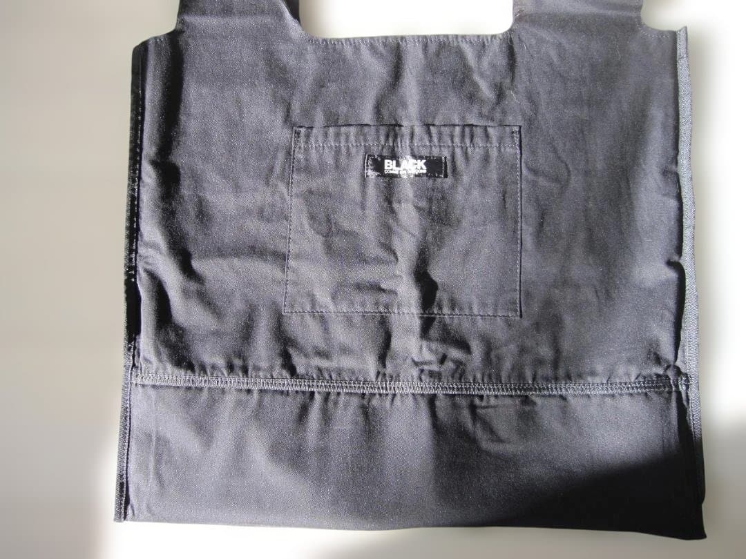 BLACK COMME des GARCONS　リメークトートバッグ　黒