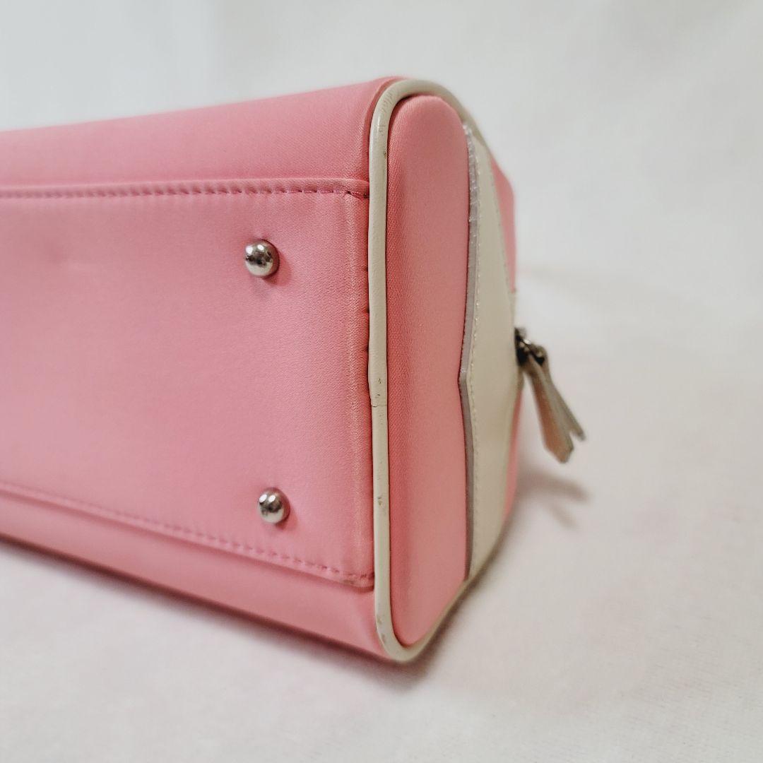 レア美品☆BURBERRYバーバリーホースロゴ刺繍 ミニボストンバッグ Y2K