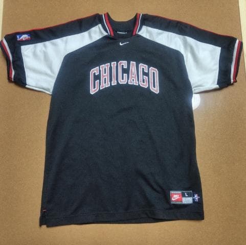 ナイキ NBA シカゴブルズ シューティングシャツ 中古 NIKE JORDAN