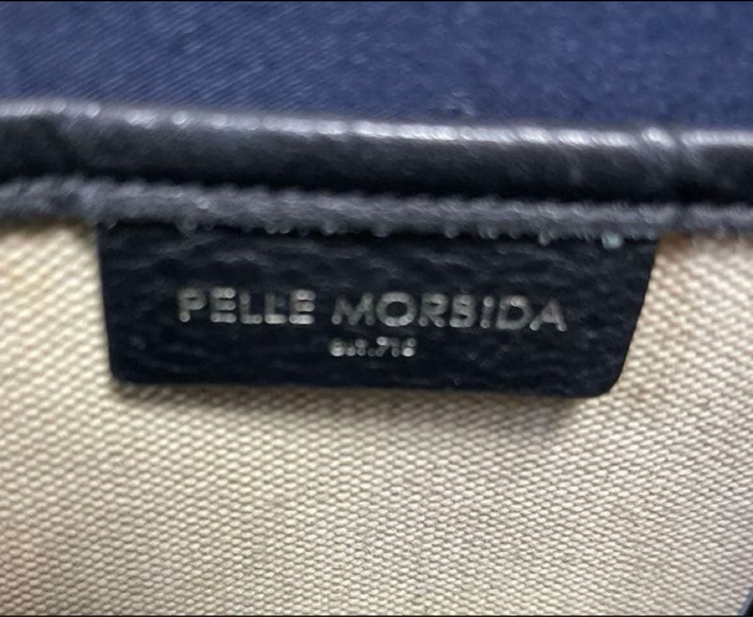 PELLE MORBIDA　ペッレモルビダ　トートバッグ　キャンバス　A４可能