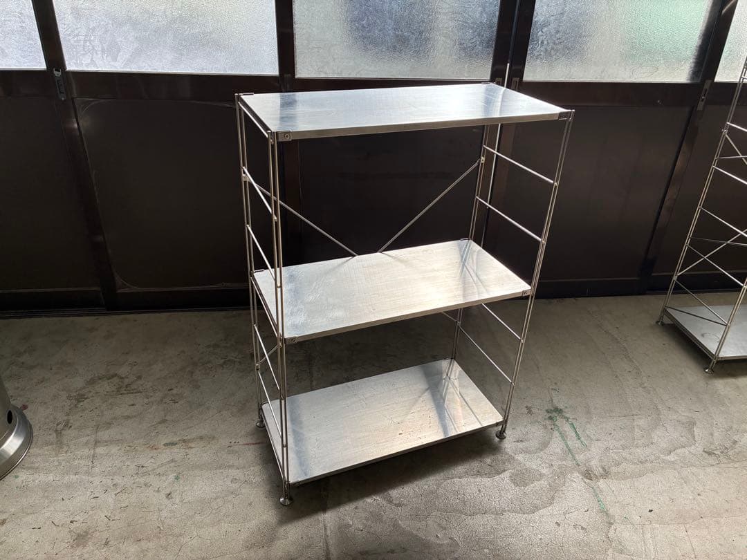 無印良品 ステンレスユニットシェルフ　3組