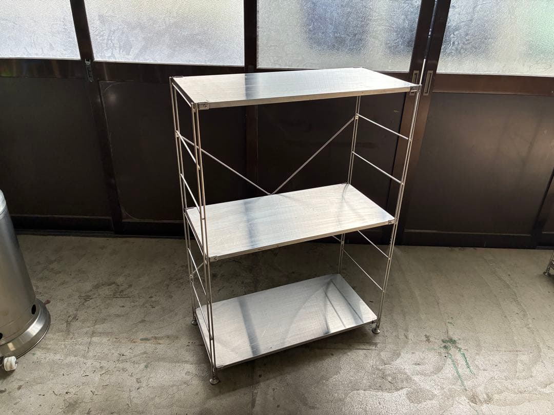 無印良品 ステンレスユニットシェルフ　3組