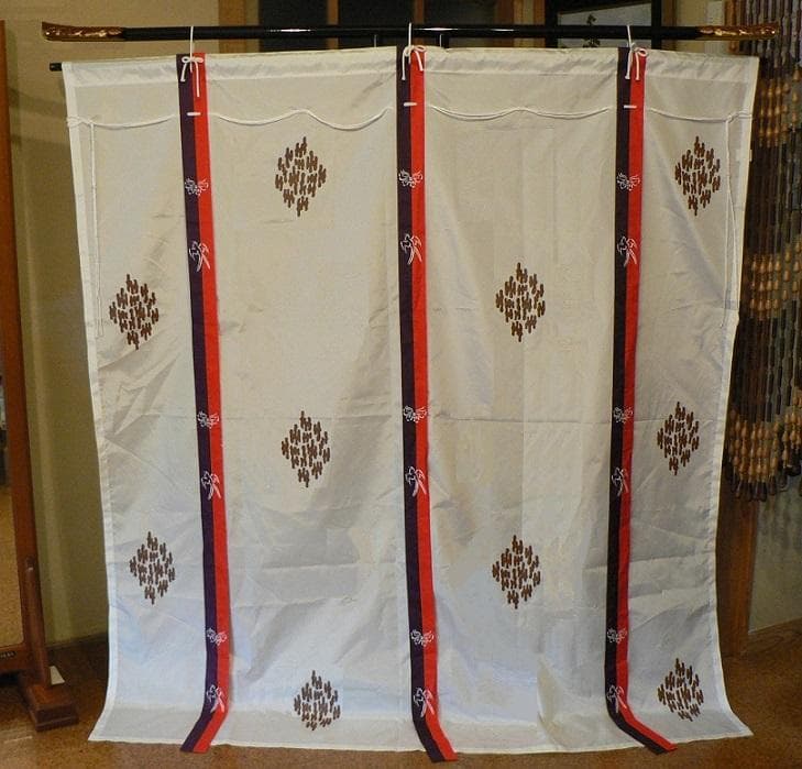 【 几帳台 】 大几帳台そり無し　几帳専用　タペストリーにも　H=160 伝統