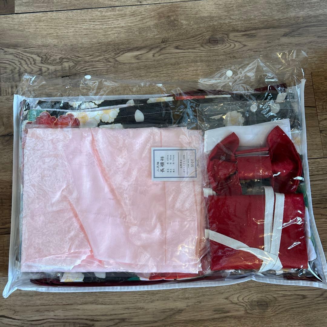 京越　袴セット　小学校卒業式　150 簡単着付け　髪飾り付き