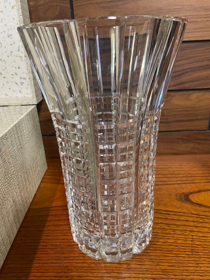 Kagami crystals クリスタル花瓶　大型　重さ約5.2kg 高級