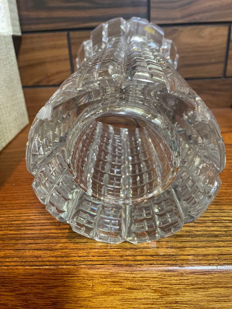 Kagami crystals クリスタル花瓶　大型　重さ約5.2kg 高級