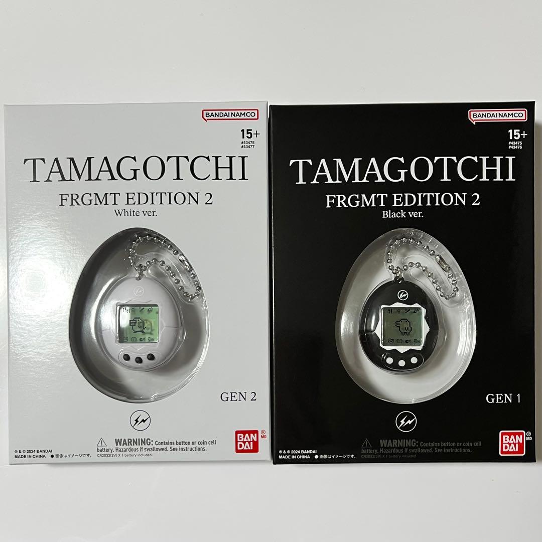 新品未開封 たまごっち フラグメント FRGMT EDITION 2 黒白セット