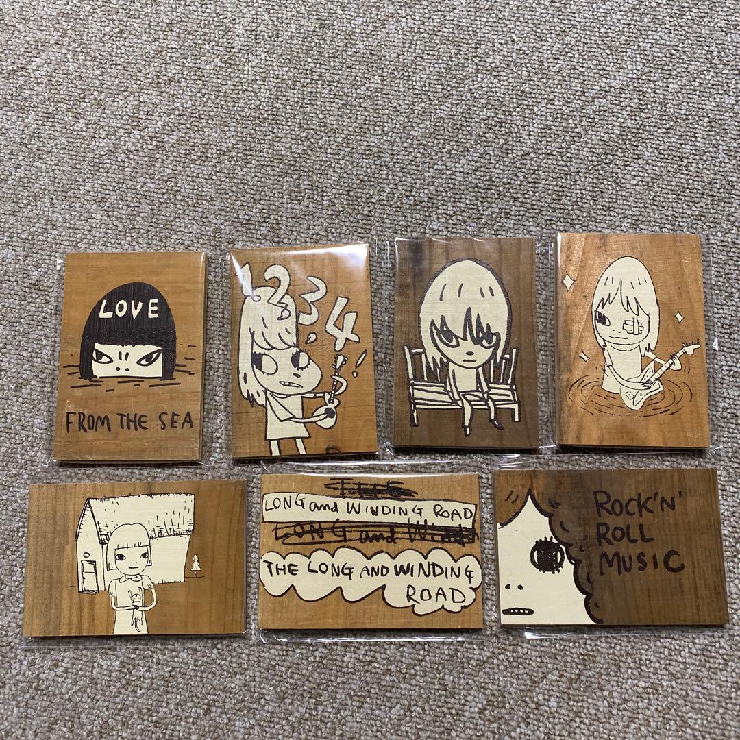 絶版　希少価値　奈良美智　りんご箱　ポストカード　7枚セット　新品未開封