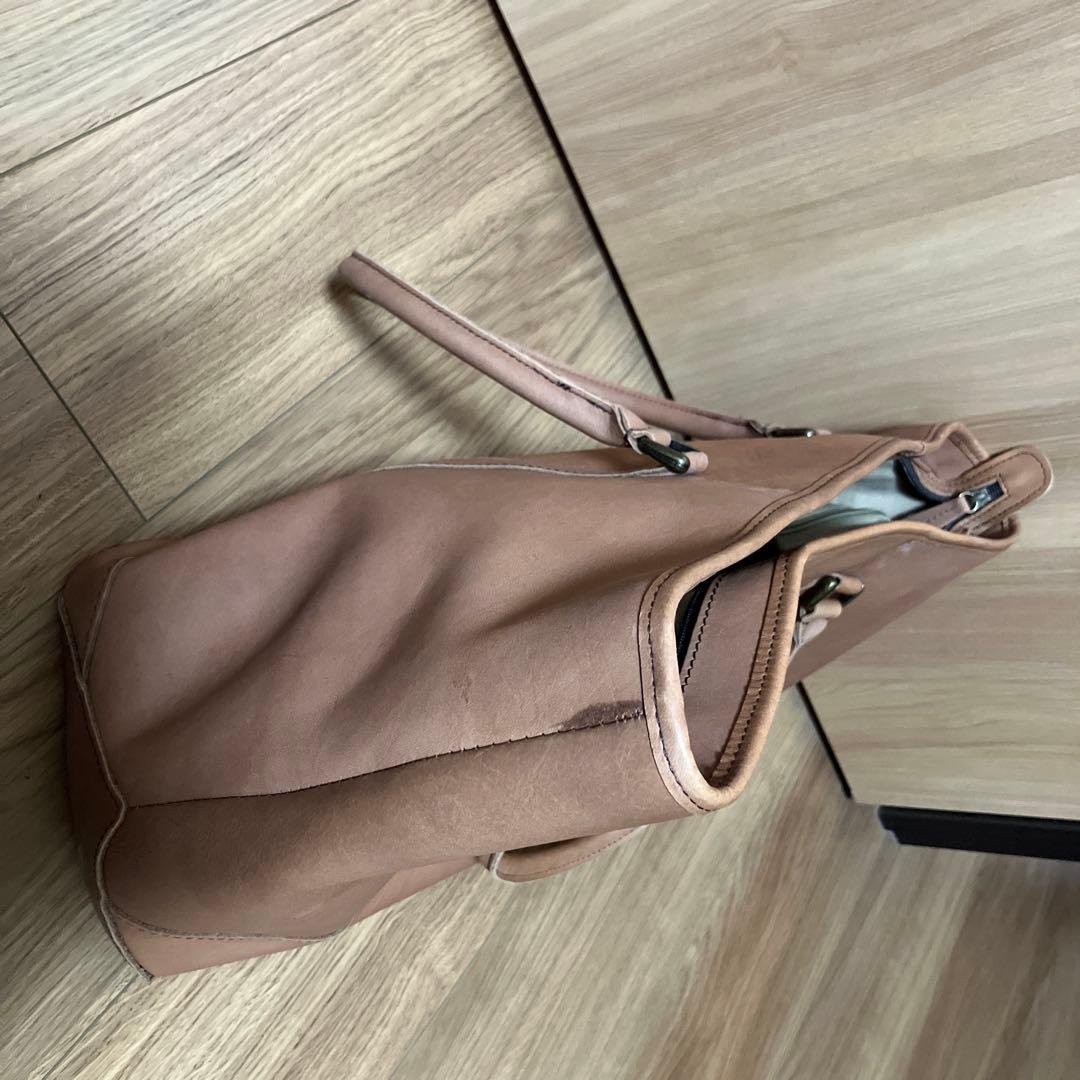 L.L.Bean レザートートバッグ　ほぼ未使用