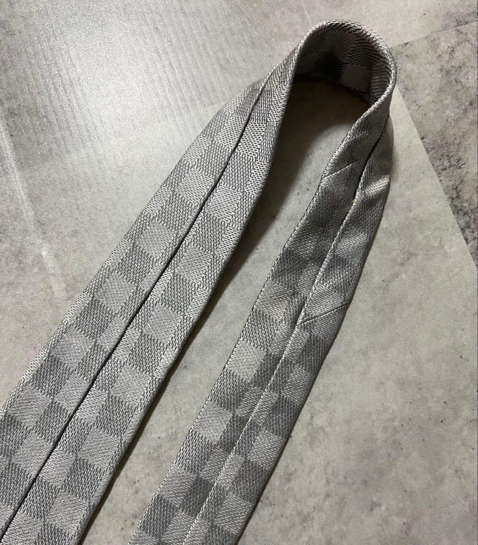 LOUIS VUITTON ネクタイ ハイブランド ダミエ柄