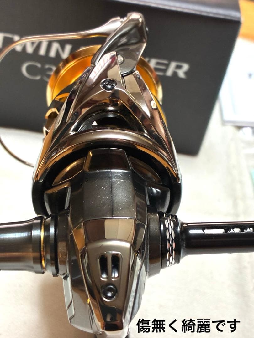 【未使用品】シマノ リール20ツインパワーC3000XG【カスタム品】