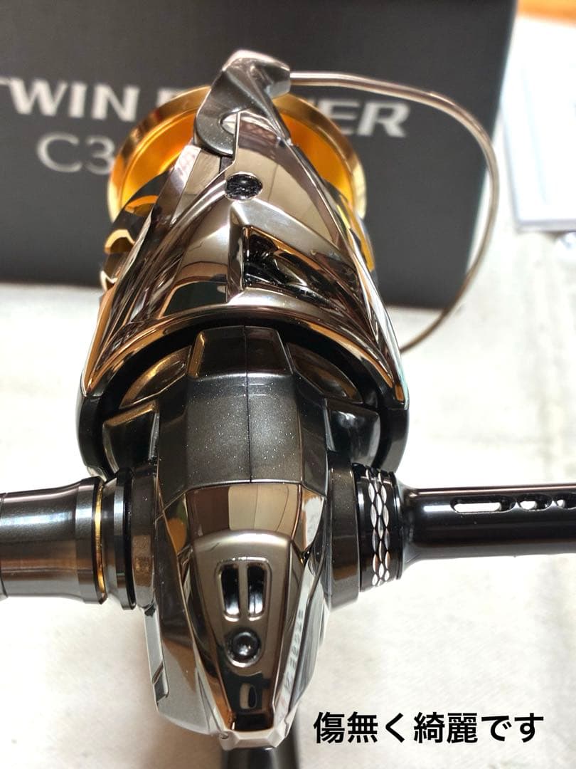 【未使用品】シマノ リール20ツインパワーC3000XG【カスタム品】