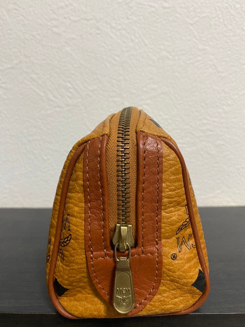 【美品】MCM ミニボストンバッグ ショルダーバッグ