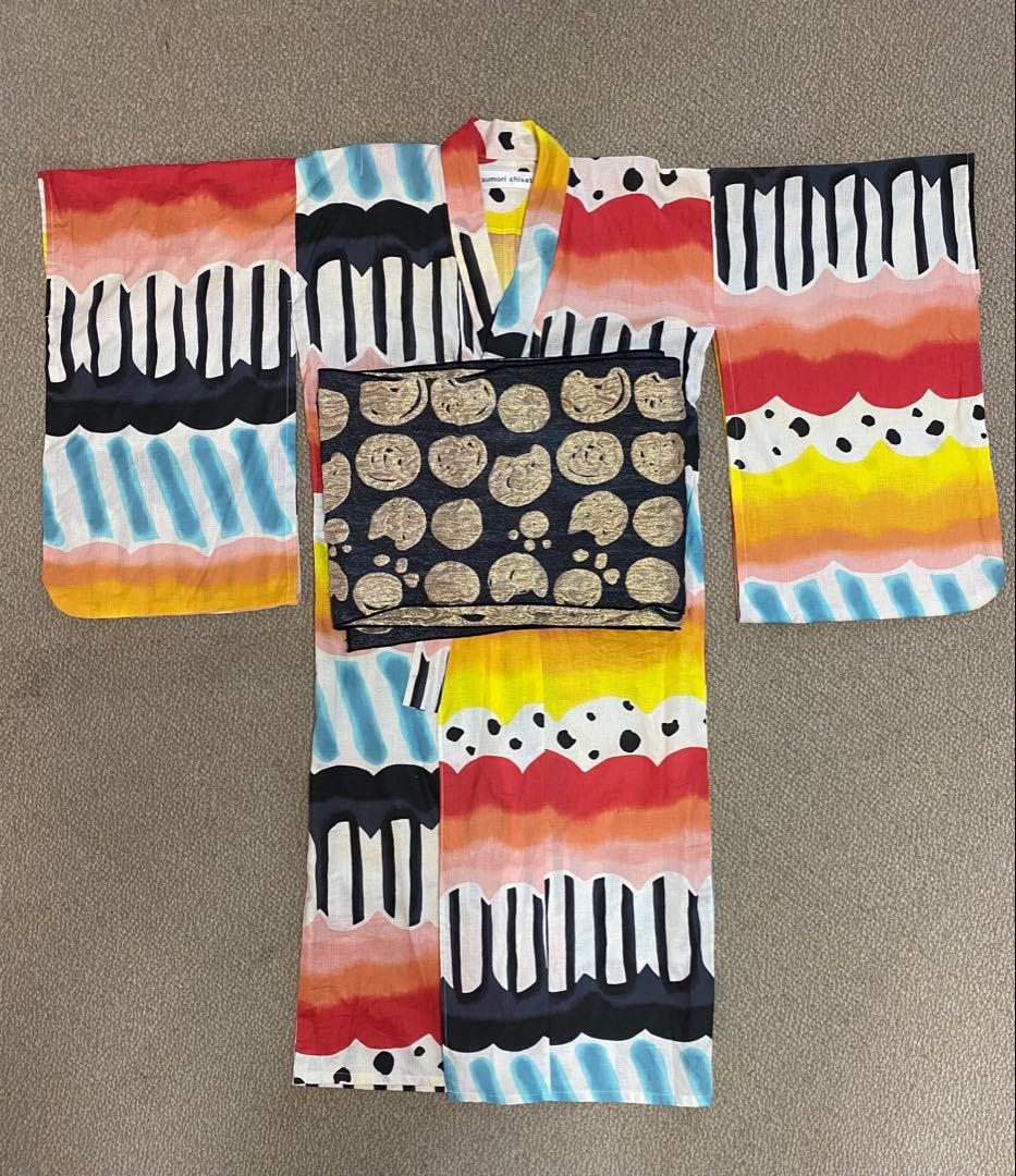 sumori chisato 110サイズ 浴衣 帯付き 100サイズ