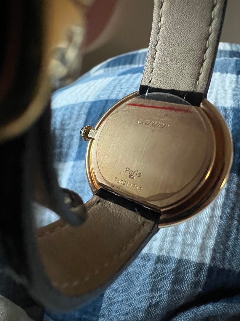 Cartier カルティエ/エリプスLM/PARISホワイトローマンダイヤル/