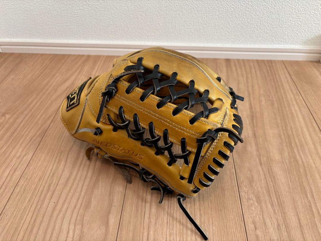 ZETT ゼット 軟式用 グローブ ネオステイタス 内野 オールラウンド 三塁手