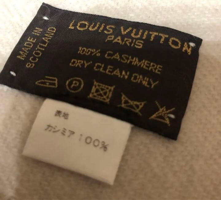 M71293 ルイヴィトン　マフラー　ブラウン