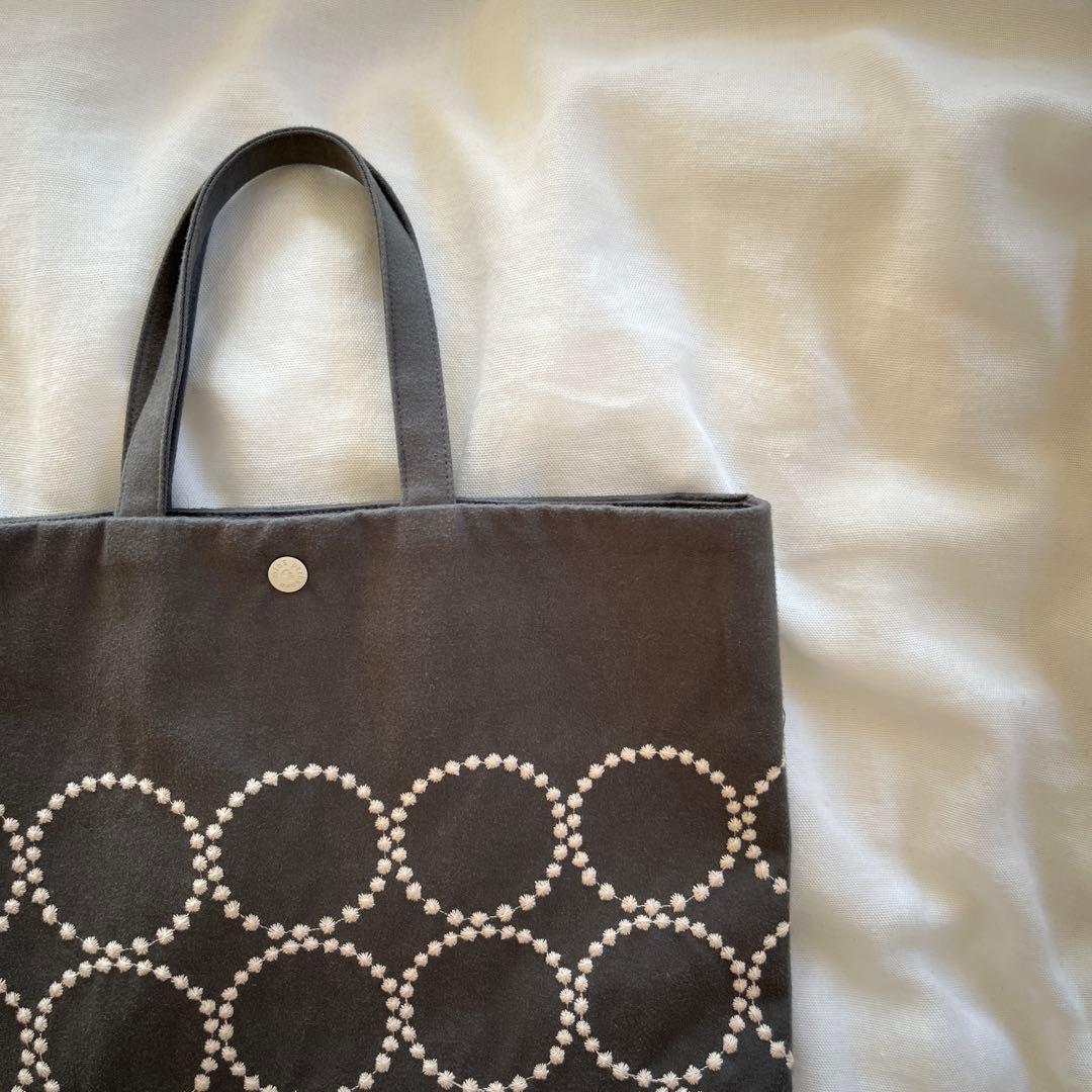 ミナペルホネン　トートバッグ　タンバリン