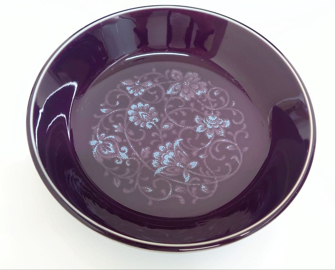 ノリタケ PRIMASTONE 紫色 花柄 食器セット 7点