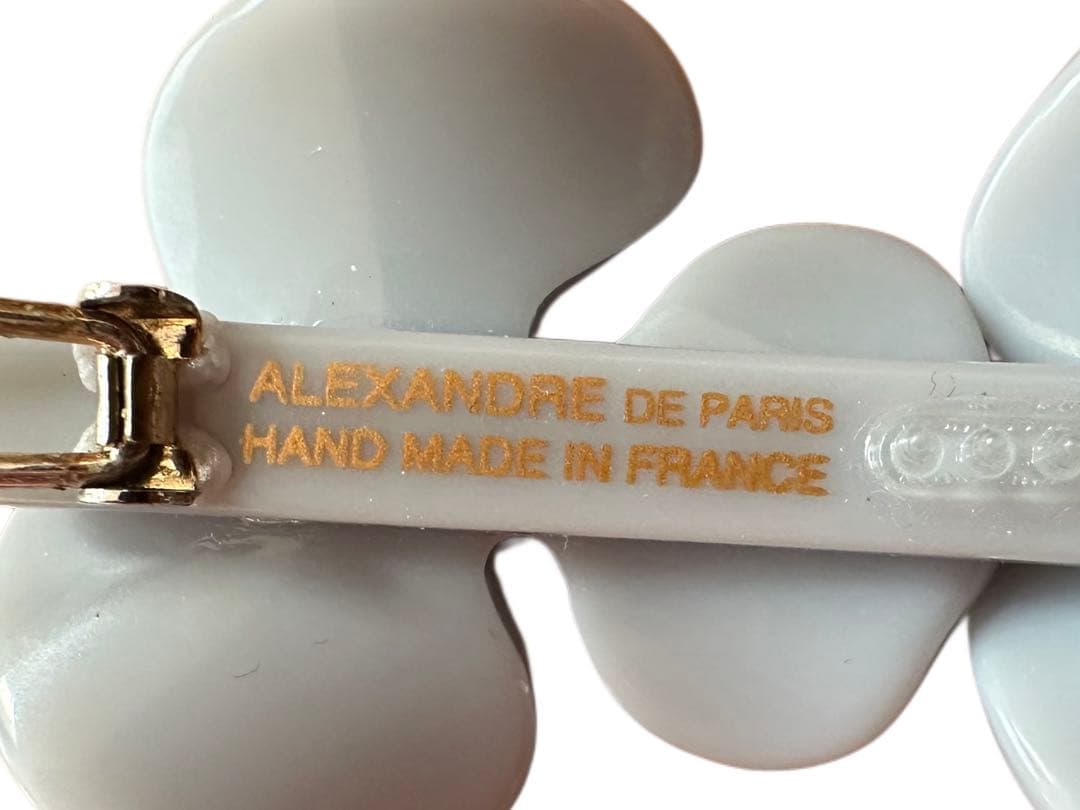 Alexandrie de Paris 花モチーフ ヘアピン