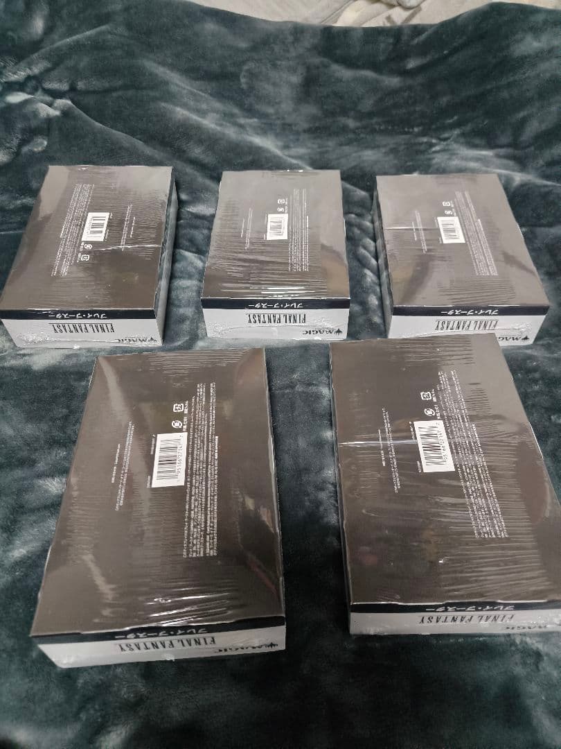 シュリンク付き　FF　mtg　プレイブースター　未開封5箱セット