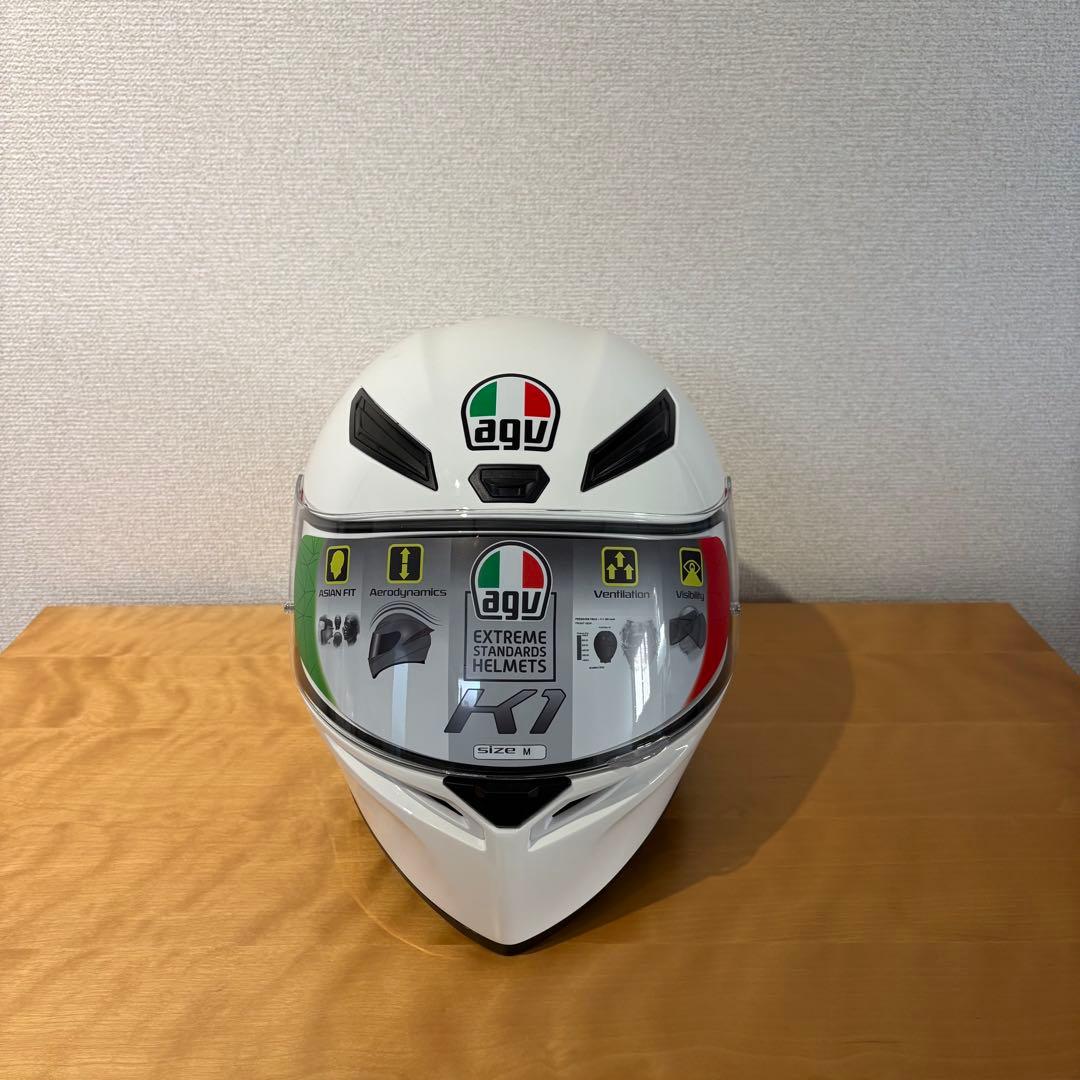 AGV K1 ホワイト　Mサイズ
