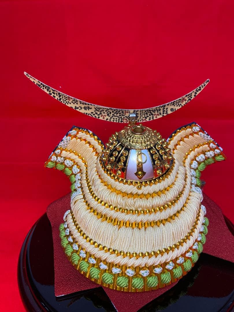 東京久月　五月人形　伊達政宗　兜飾り・甲冑師：玉鳳　作